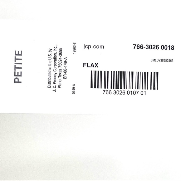 Liz Claiborne Women's Flax Wide Leg Linen Pants - XSP - Picture 6 of 6